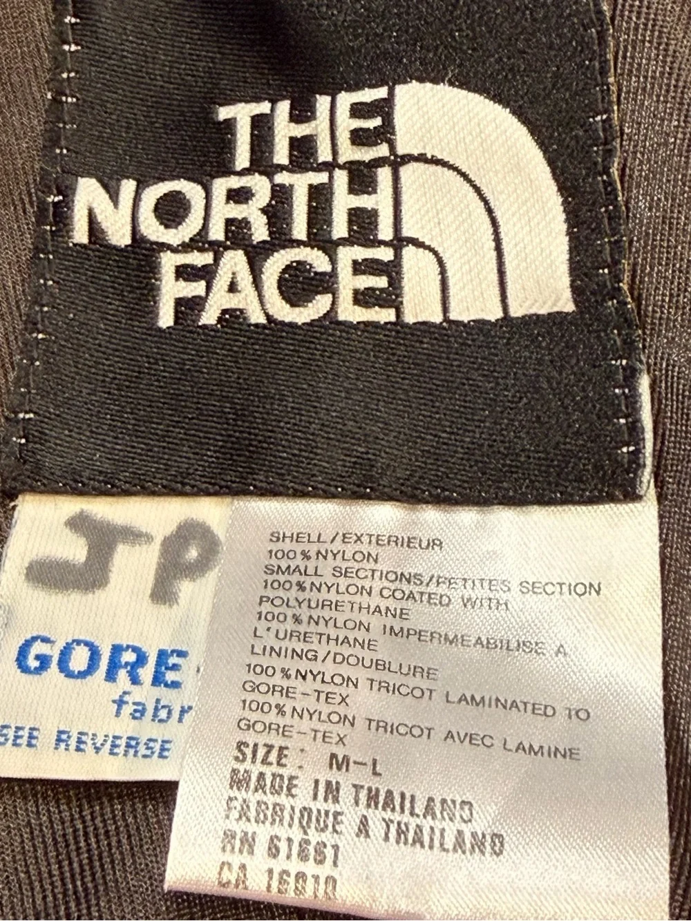 Vintage 90s The North Face Vertical Gore Tex Men's Colour Block Jacket Size M/L